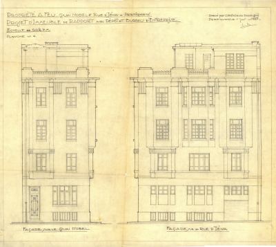 Immeuble de rapport Feu