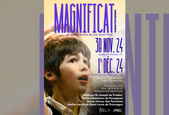 Photo N°1 : MAGNIFICAT - CONCERT LES PETITS CHANTEURS DE PERPIGNAN