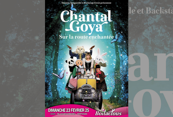 Photo N°1 : CHANTAL GOYA « SUR LA ROUTE ENCHANTÉE »