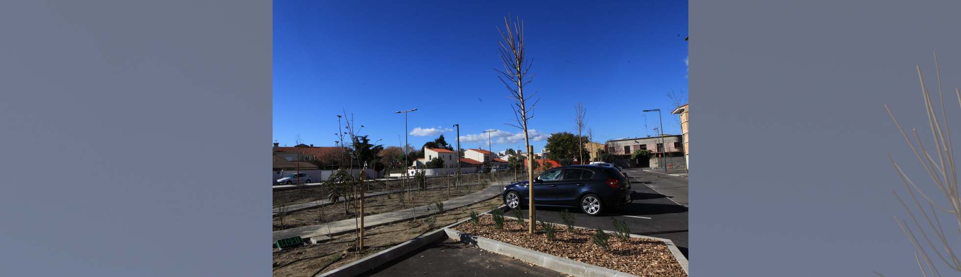 création stationnement