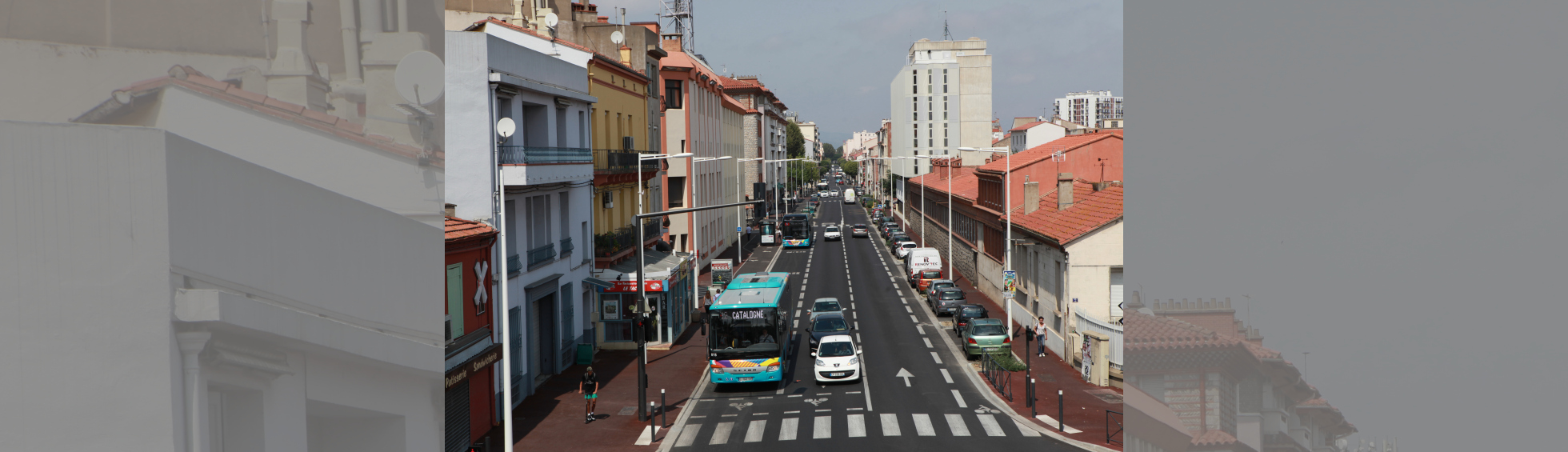 Vue sur l'avenue Maréchal Joffre