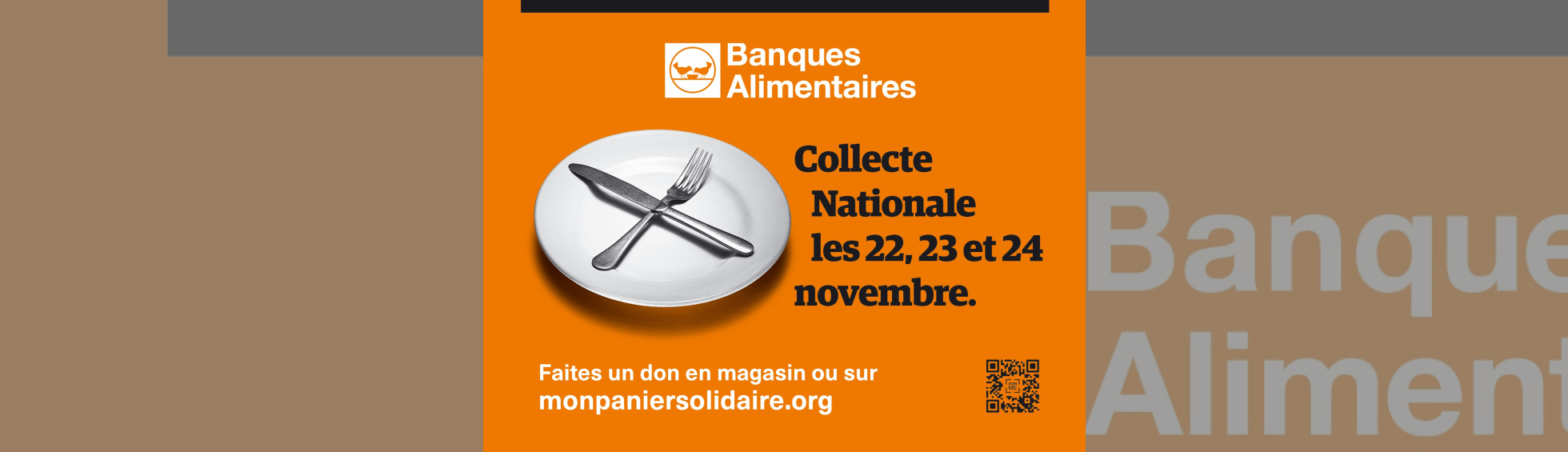 Photo N°1 : COLLECTE NATIONALE DES BANQUES ALIMENTAIRES