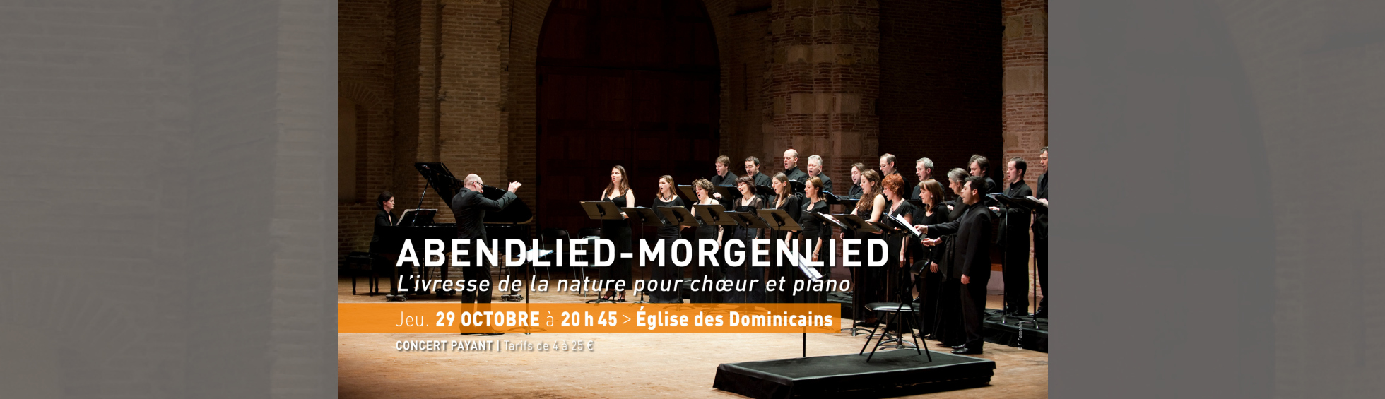 29 OCTOBRE - ABENDLIED-MORGENLIED - Les Éléments